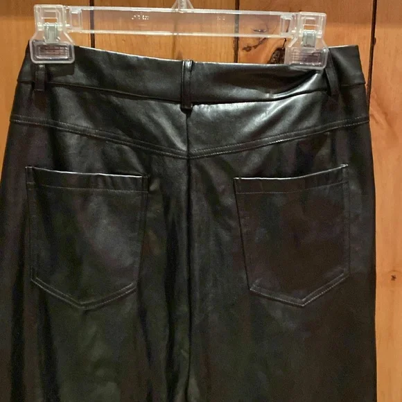 NWOT Petite Large SHEIN “ Leather” pants - Picture 4 of 4